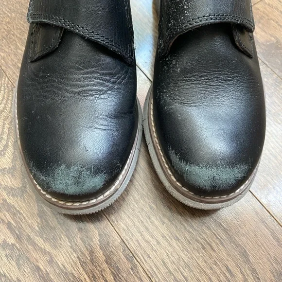 Johnston And Murphy Little Boys Dress Shoes Velcro Close Kids Size 11 - Picture 2 of 7